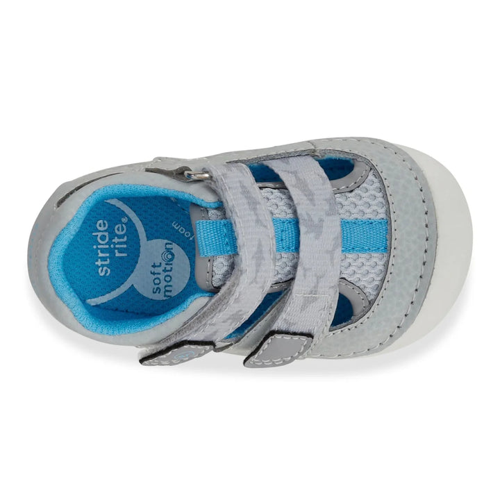 Stride Rite Soft Motion Gaia Sandal (Grey)