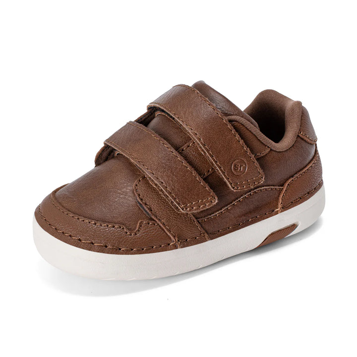 Stride Rite Soft Motion Mini Alfredo Sneaker (Brown)