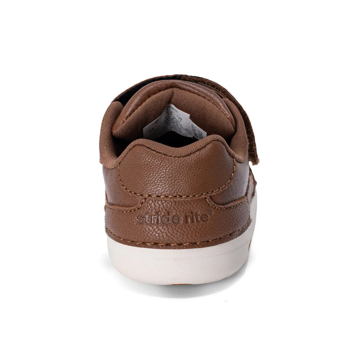 Stride Rite Soft Motion Mini Alfredo Sneaker (Brown)