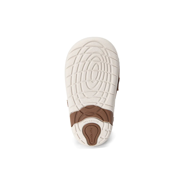 Stride Rite Soft Motion Mini Alfredo Sneaker (Brown)