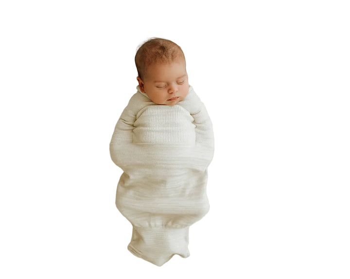 Swaddelini Bamboo Swaddle SleepSack (Beige)