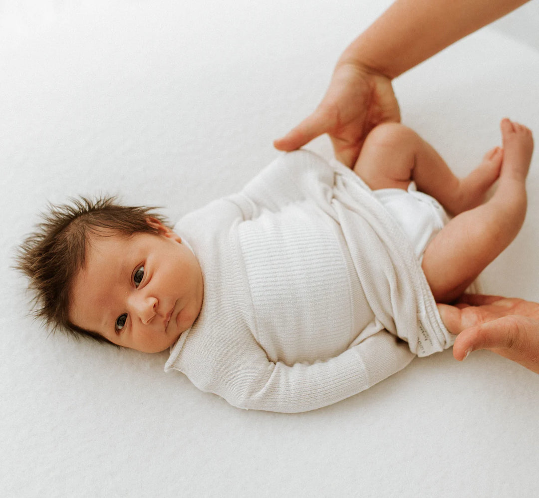 Swaddelini Bamboo Swaddle SleepSack (Beige)