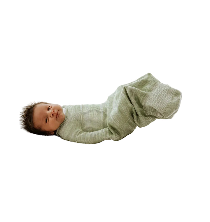 Swaddelini Bamboo Swaddle SleepSack (Mint)