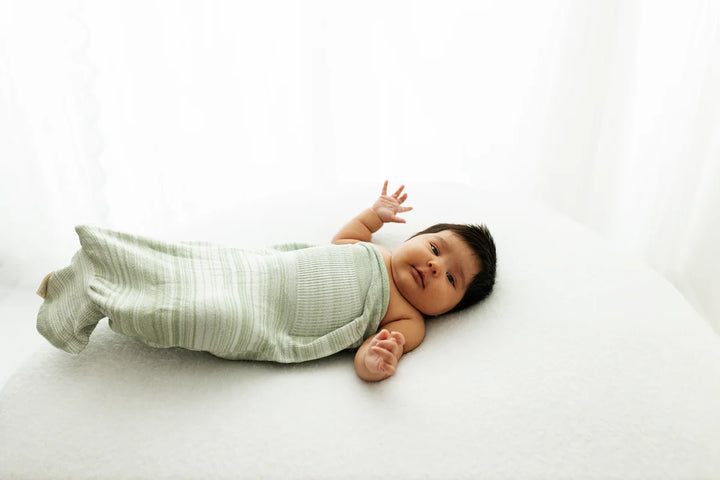 Swaddelini Bamboo Swaddle SleepSack (Mint)