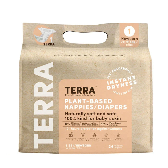 Terra Diapers Size 4 (Toddler)