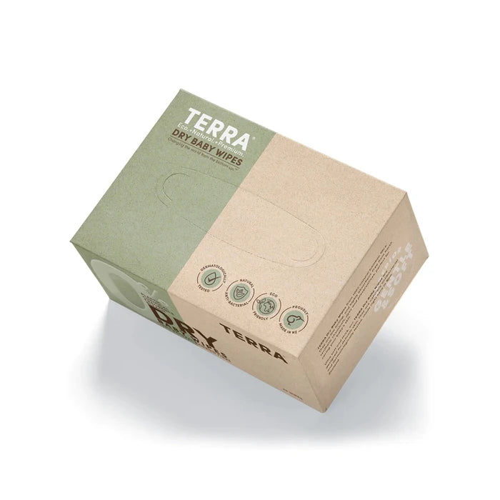 Terra Baby Dry Wipes 48 Pack