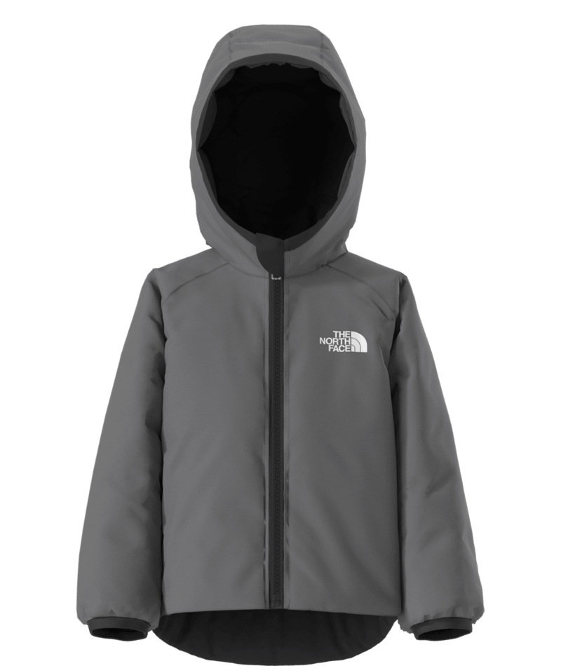 The North Face Baby Reversible Perrito Jacket (TNF Black/Smoked Pearl)