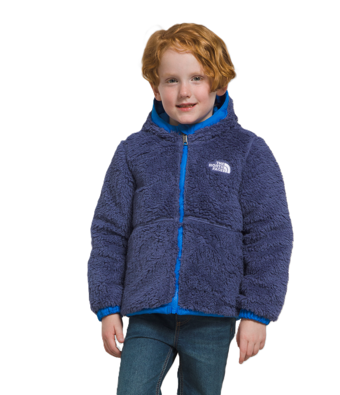 Kids north face fleece jacket discount