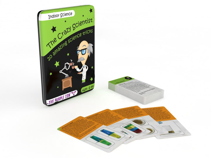 The Purple Cow The Crazy Scientist Activity Cards (Indoors Science)