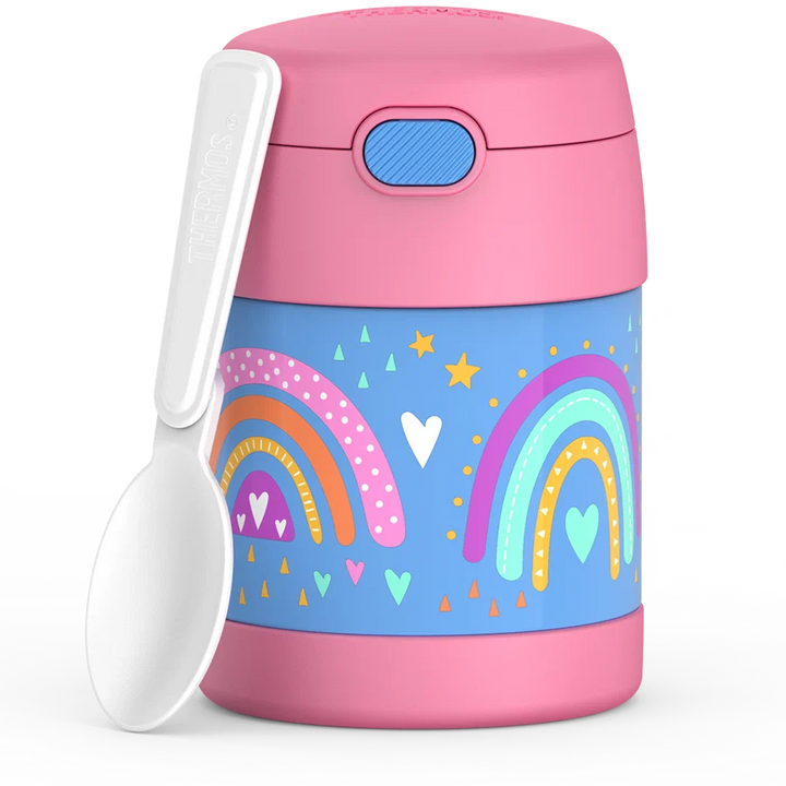Thermos FUNtainer Stainless Steel Food Jar 10oz (Rainbow Dreams)