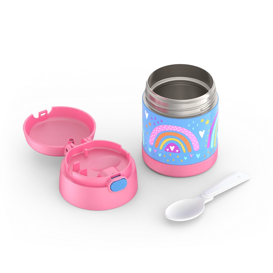 Thermos FUNtainer Stainless Steel Food Jar 10oz (Rainbow Dreams)