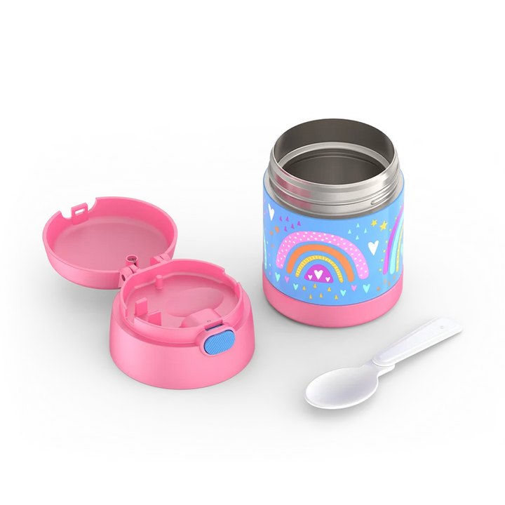 Thermos FUNtainer Stainless Steel Food Jar 10oz (Rainbow Dreams)