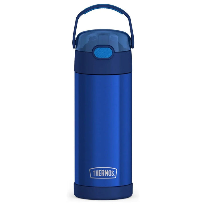 Thermos FUNtainer Stainless Steel Water Bottle 14oz (Navy)