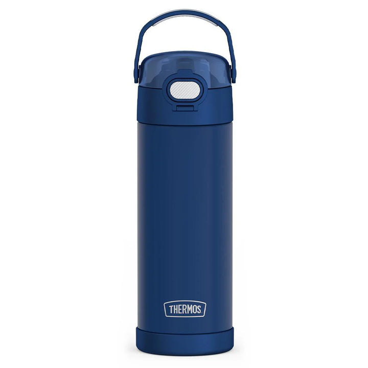 Thermos FUNtainer Stainless Steel Water Bottle with Spout 16oz (Dark Navy)