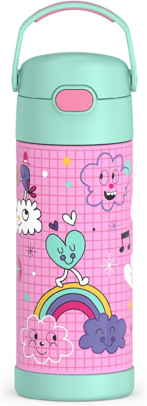 Thermos FUNtainer Stainless Steel Water Bottle 14oz (Sketchbook)