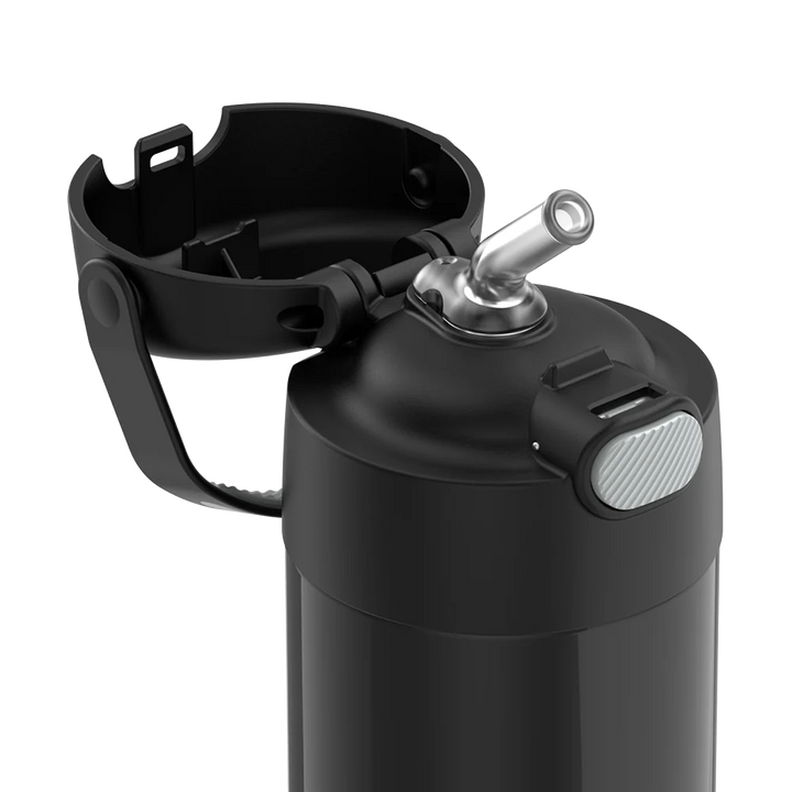 Thermos FUNtainer Water Bottle 12oz (Matte Black)