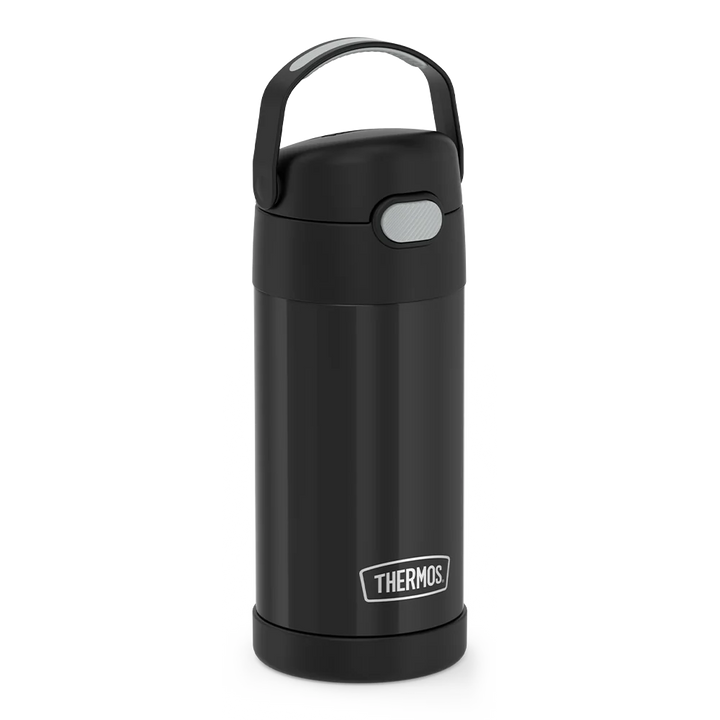 Thermos FUNtainer Water Bottle 12oz (Matte Black)