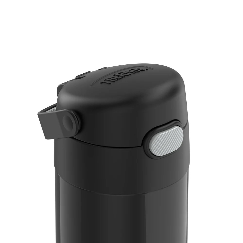 Thermos FUNtainer Water Bottle 12oz (Matte Black)