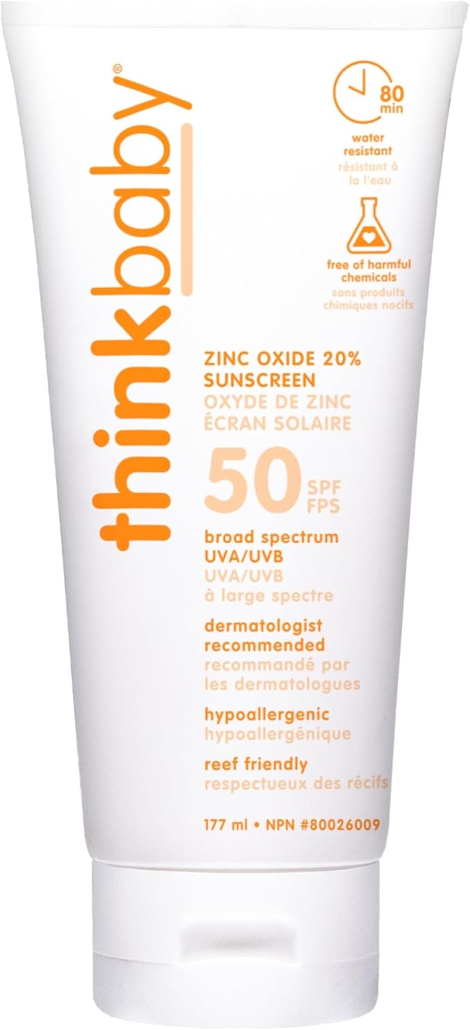 Think ThinkBaby SPF50 Mineral Sunscreen Lotion (177mL)
