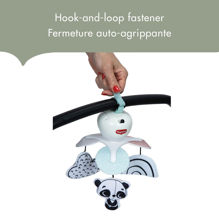Tiny Love 3-in-1 Take Along Mobile - Black & White Decor