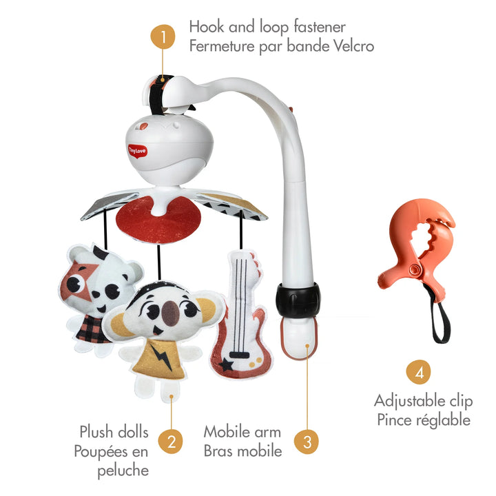 Tiny Love 3-in-1 Take Along Mobile (Tiny Rockers)