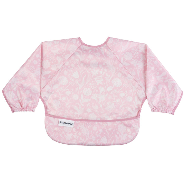 Tiny Twinkle Mess-Proof Full Sleeve Bib (Toile Floral)