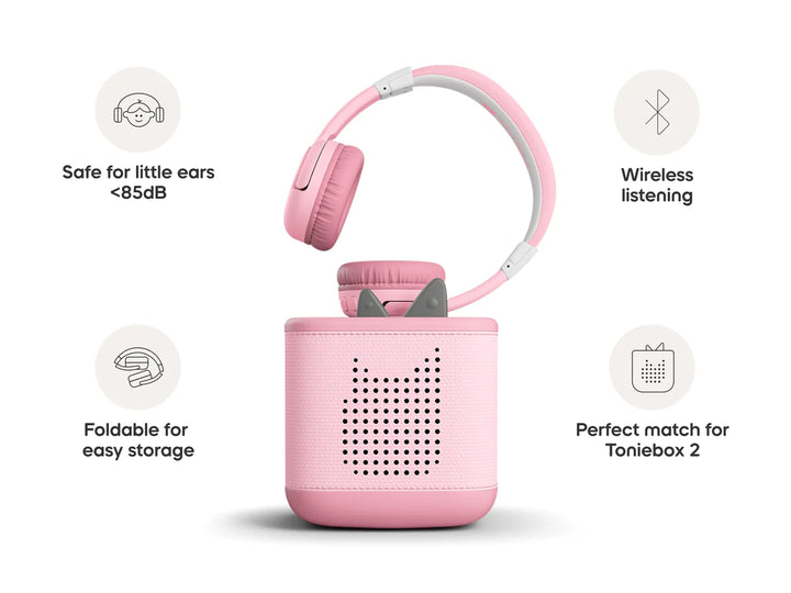 Tonies Bluetooth Headphones (Cloud Pink)