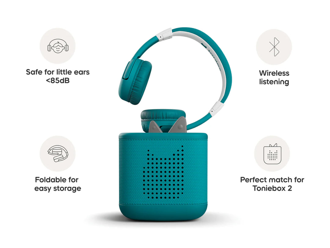 Tonies Bluetooth Headphones (Tropical Teal)