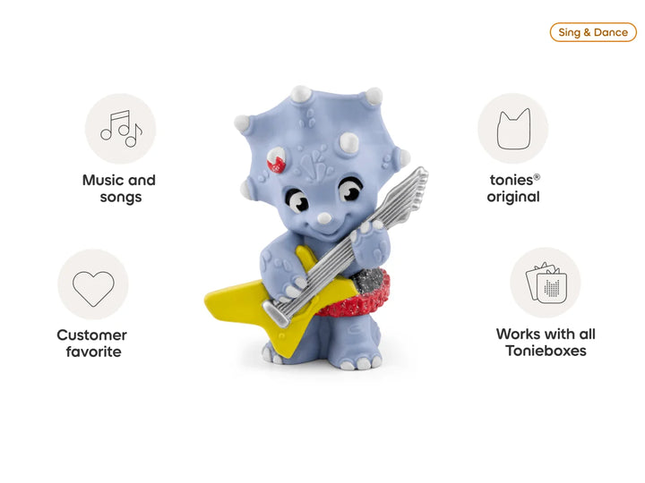 Tonies Dino Rockstars: The Greatest Band of Prehistoric Time