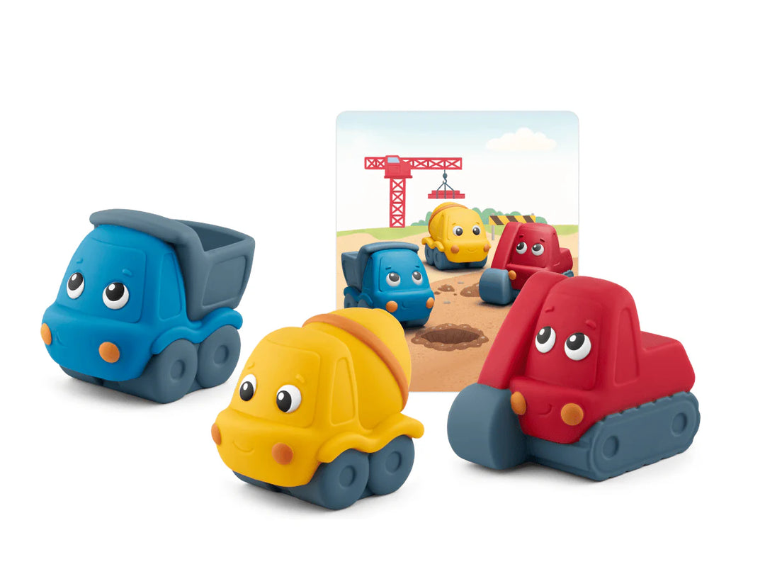 Tonies My First Tonies: Construction Set (Excavator, Cement Mixer, &amp; Truck)