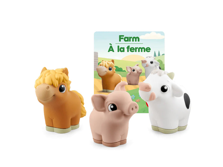 Tonies My First Tonies: Farm Set (Cow, Pig, & Horse)