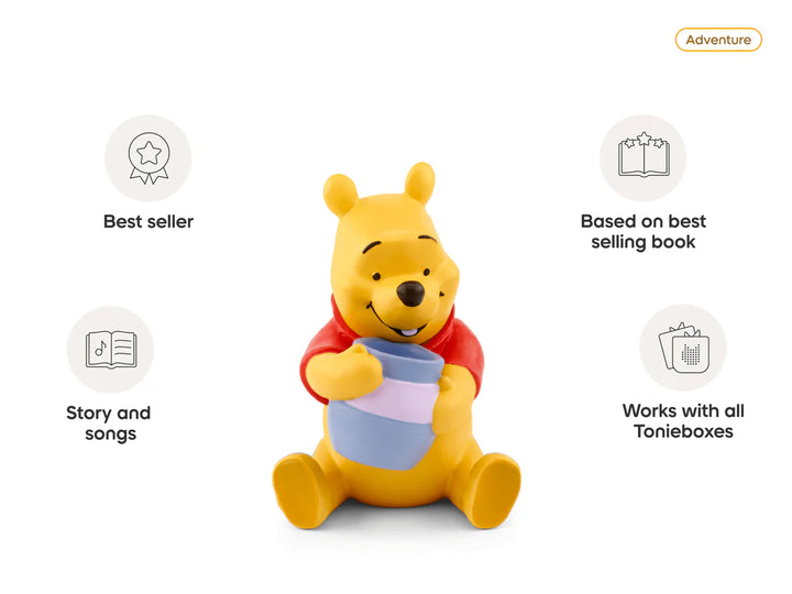 Tonies Toniebox 2 Play Set: Winnie the Pooh (Cloud Pink)