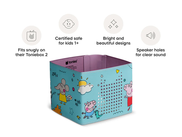 Tonies Toniebox 2 Sleeve: Peppa Pig