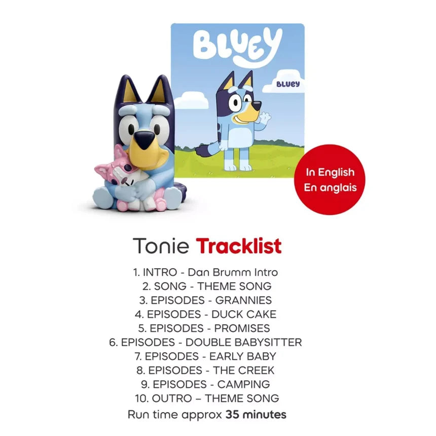 Tonies Toniebox 2 Starter Set: Bluey (Sky Blue)