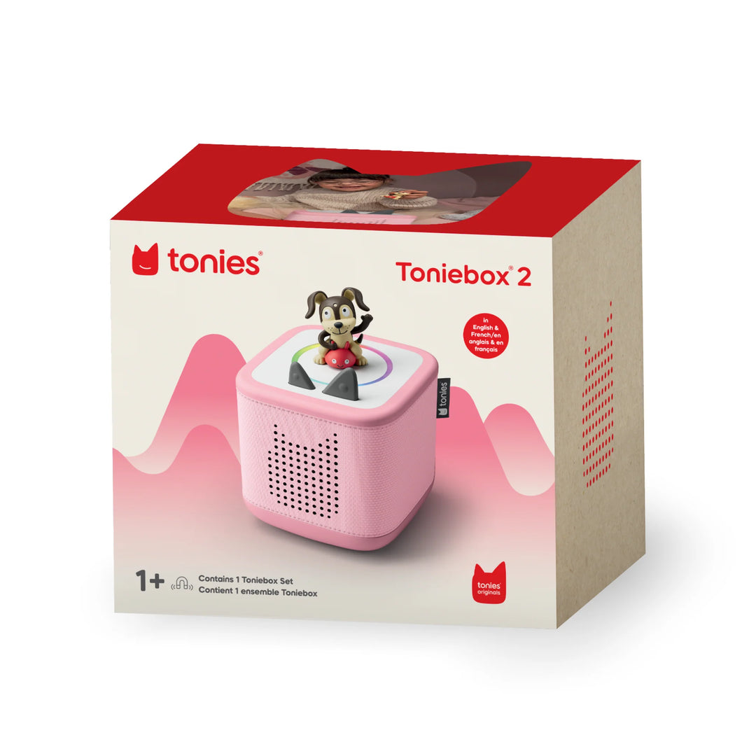Tonies Toniebox 2 Starter Set: Playtime Puppy (Cloud Pink)