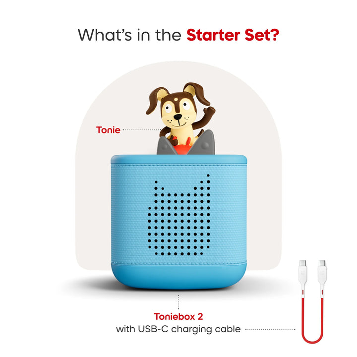 Tonies Toniebox 2 Starter Set: Playtime Puppy (Sky Blue)