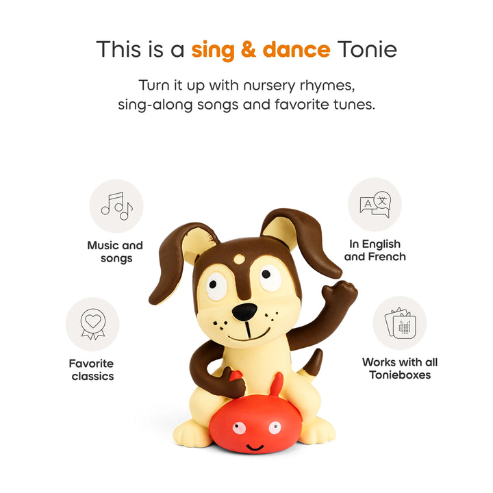 Tonies Toniebox 2 Starter Set: Playtime Puppy (Sunset Red)