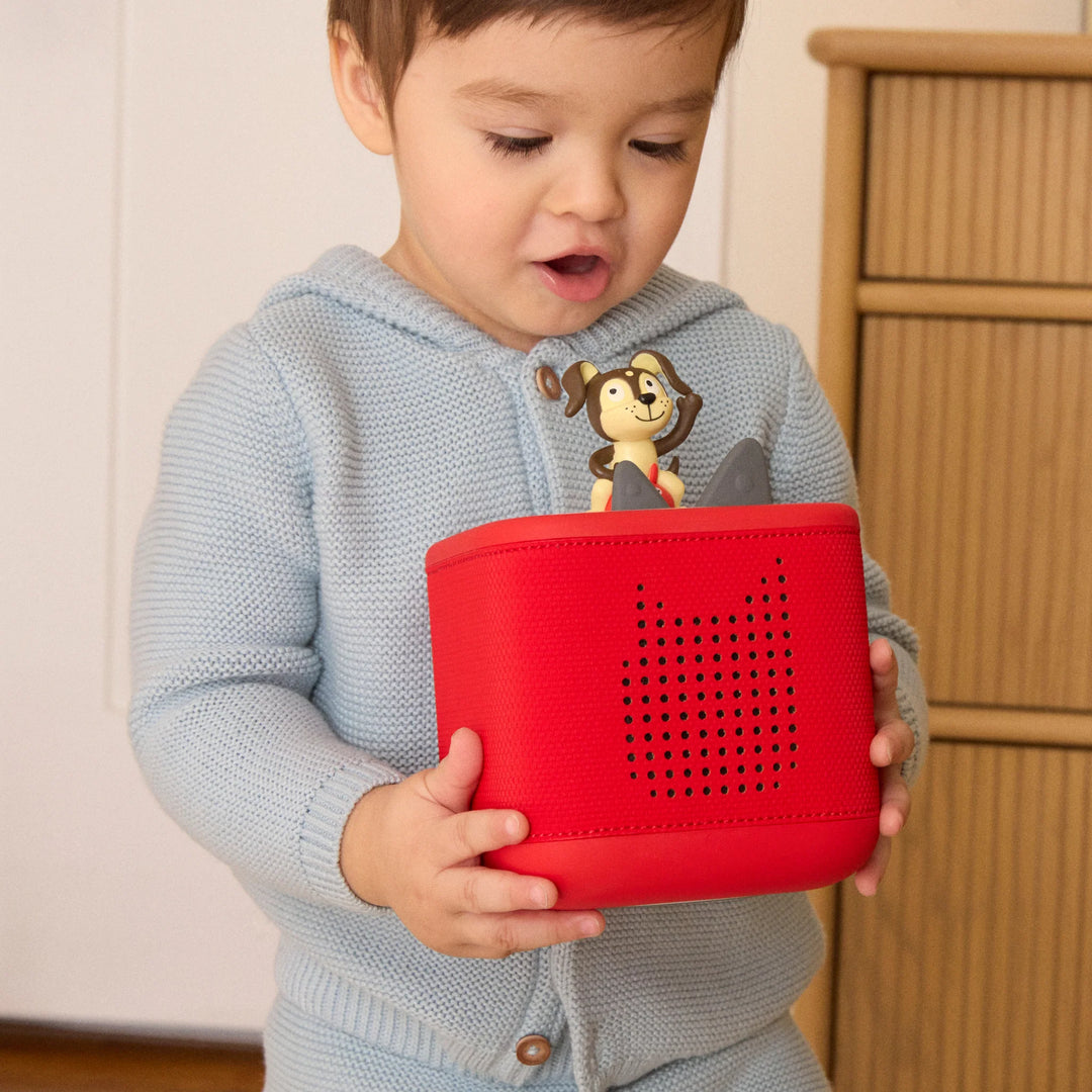 Tonies Toniebox 2 Starter Set: Playtime Puppy (Sunset Red)