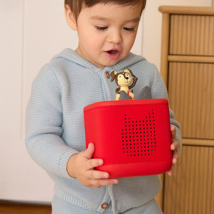 Tonies Toniebox 2 Starter Set: Playtime Puppy (Sunset Red)