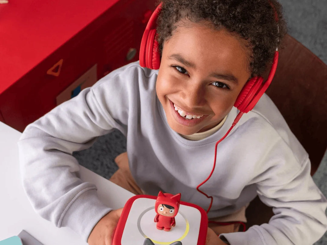 Tonies Wired Headphones (Sunset Red)
