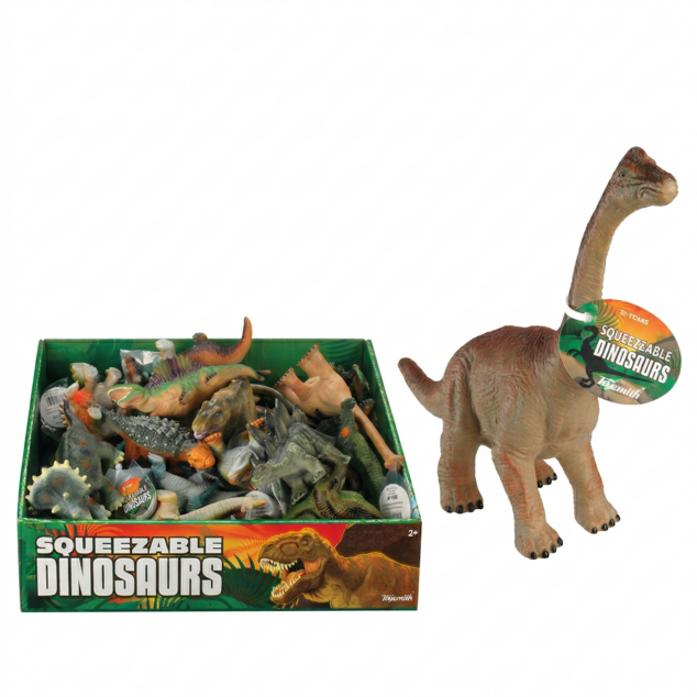 Toysmith Squeezable Dinosaurs