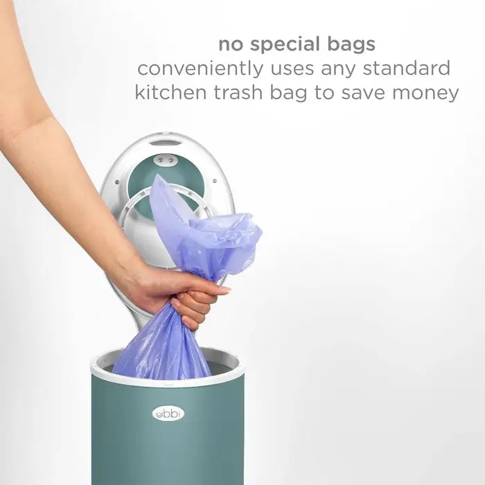 Ubbi Diaper Pail (Matte Ivory) - IN STORE PICK-UP ONLY