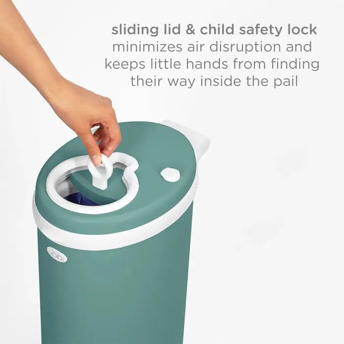 Ubbi Diaper Pail (Matte Ivory) - IN STORE PICK-UP ONLY