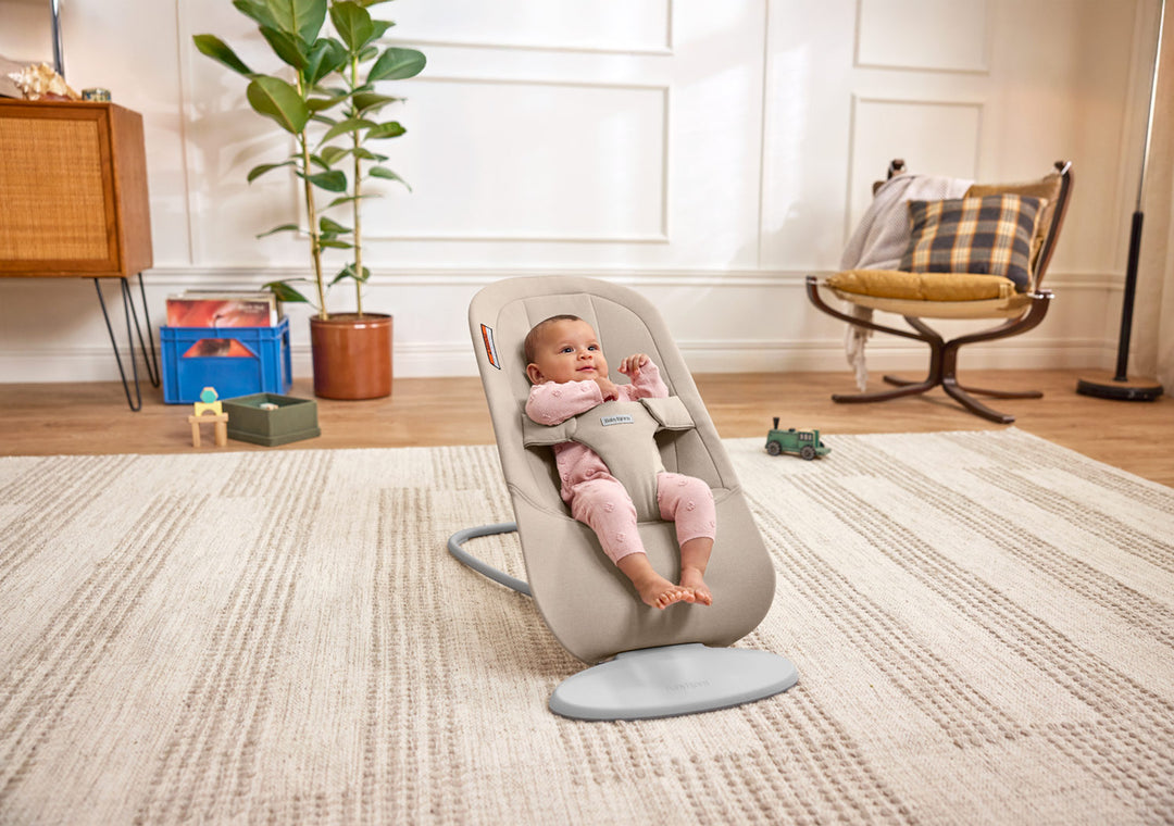 Baby Bjorn Bouncer Begin Woven (Sand Grey)