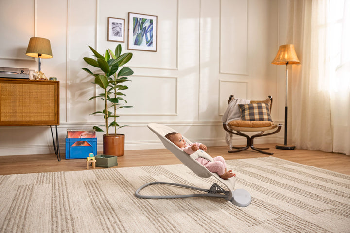 Baby Bjorn Bouncer Begin Woven (Sand Grey)