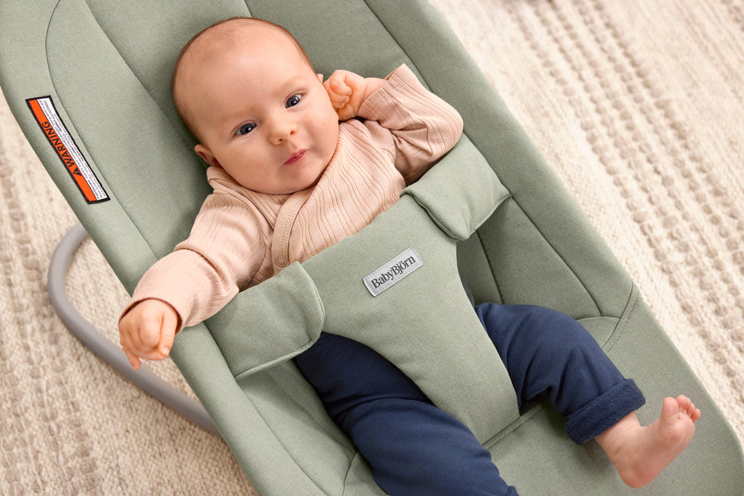 Baby Bjorn Bouncer Begin Woven (Light Green)