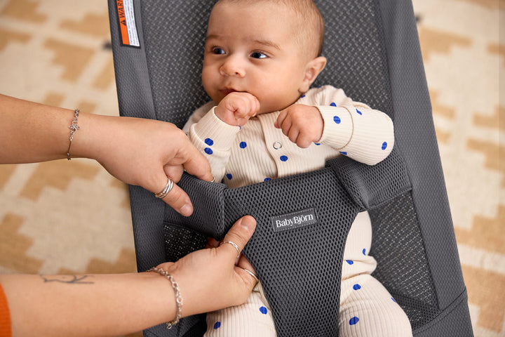 Baby Bjorn Bouncer Begin Mesh (Dark Grey)