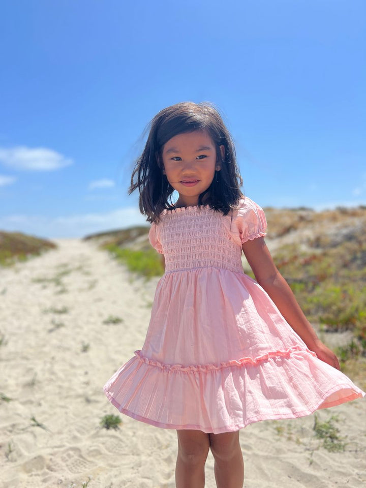 Vignette Dehlia Dress (Pink)