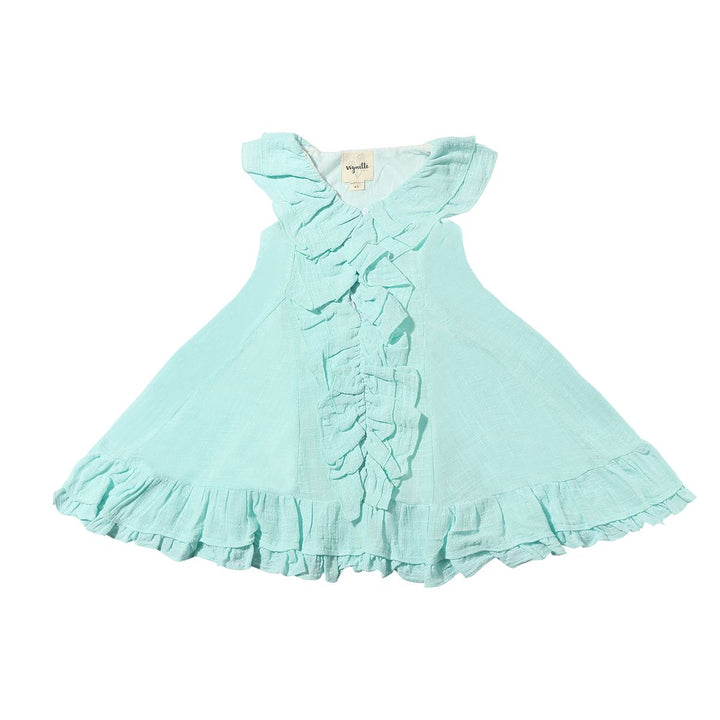 Vignette Kimberly Dress (Aqua)