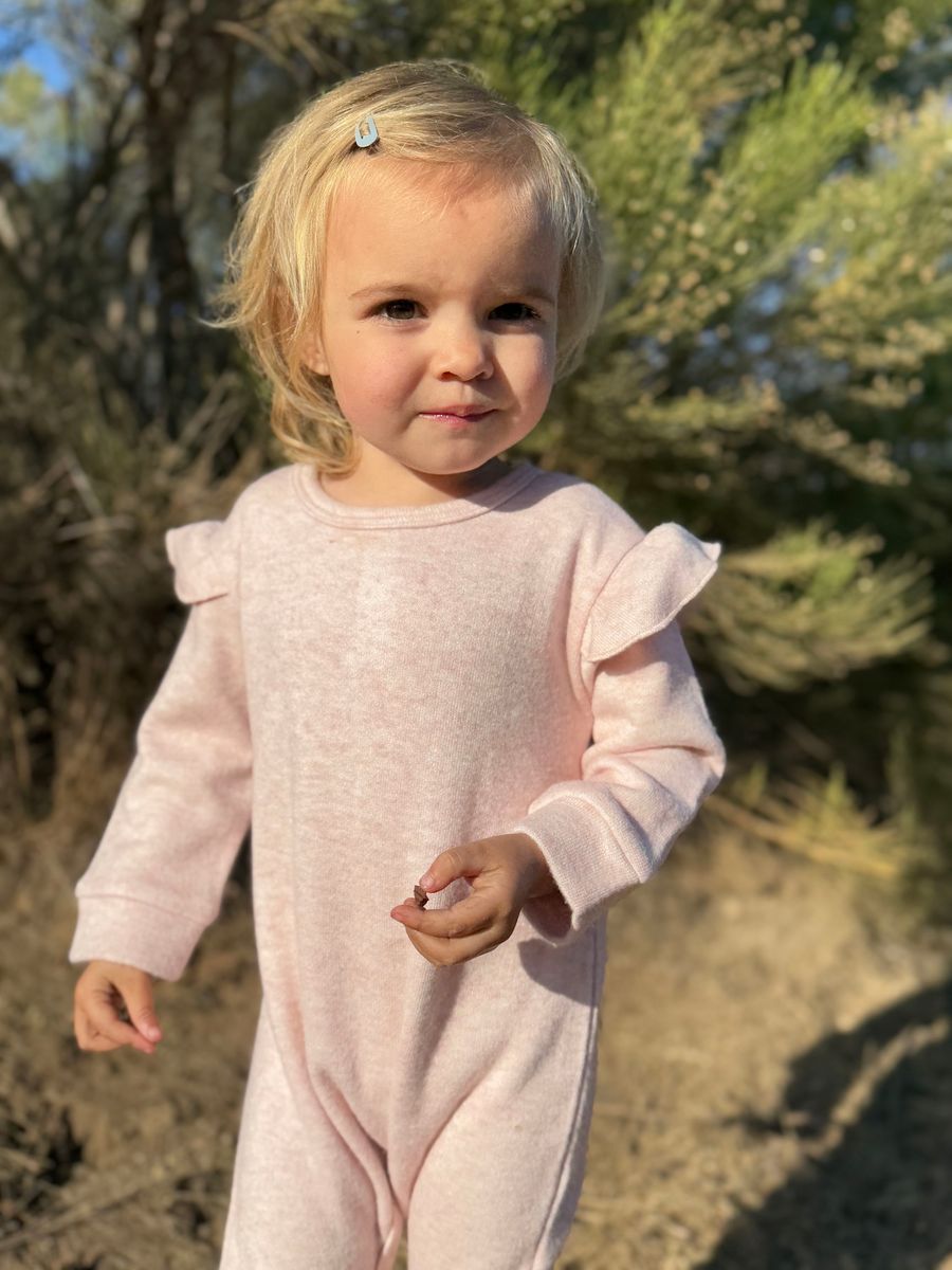 Vignette Noelle Romper (Pink)